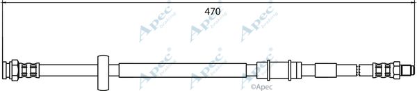 APEC BRAKING Pidurivoolik HOS3932